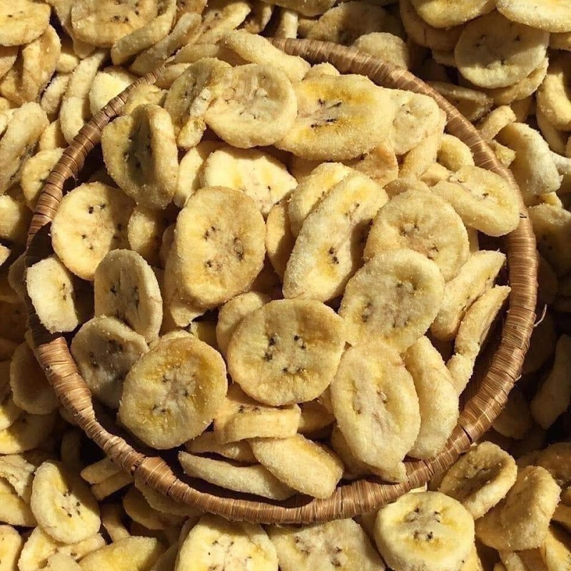 crispy dried banana